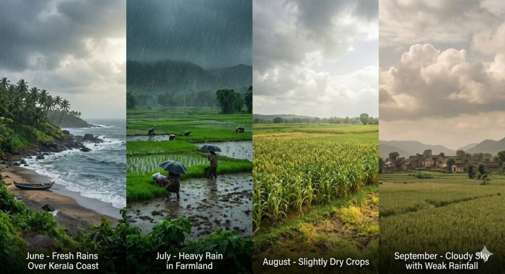 अल नीनो असर 2026 मॉनसून में कम बारिश का अनुमान