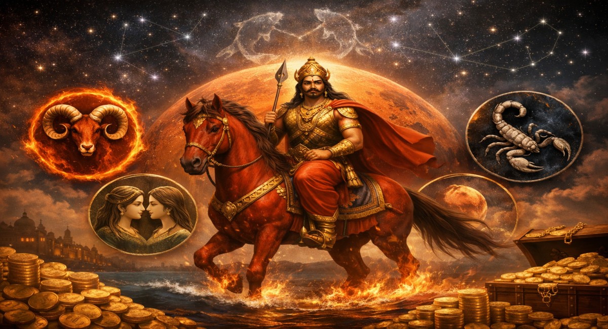 11 मई तक सुनहरा समय! मंगल गोचर से इन राशियों की खुलेगी किस्मत